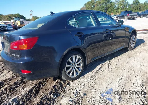 2007 Lexus Is 250 z USA, uszkodzony, nr VIN JTHCK262872019839